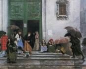 雷蒙多 德 马德拉索 加雷特 : Coming out of Church